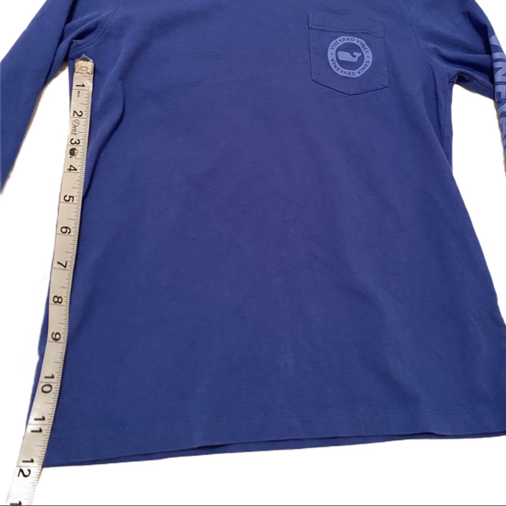 Vineyard Vines Blue Long-sleeve Tshirt Size Small - Picture 10 of 10